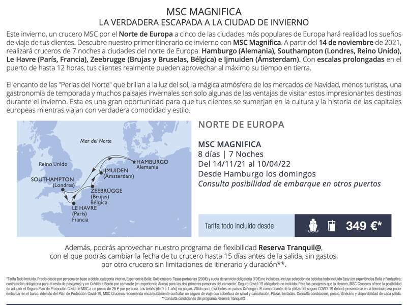 ESCÁPATE POR EL NORTE DE EUROPA